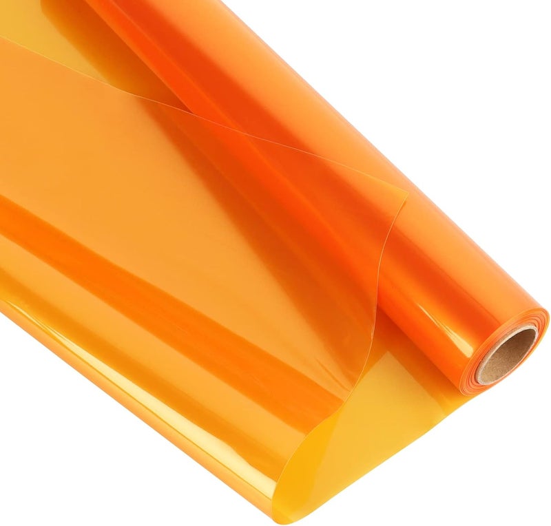 Giiffu Cellophane Wrap Roll-Gold Wrapping Paper Roll 34 In Wide X 100 Ft Long, 3 Mil Thick Translucent Gold Cellophane Gift Wrapping Paper for Hampers, Flower Bouquets, Baskets, Treats, DIY Arts Crafts Décor - Image 1
